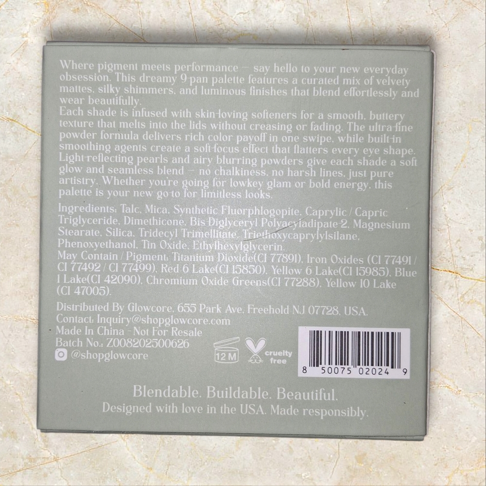 Glowcore Mystic Earth Eyeshadow Palette - Picture 3 of 3